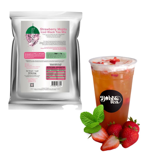 1kg Strawberry Mojito - Black tea with Strawberry & Mint
